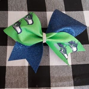 Seattle Seahawks Cheer Bow